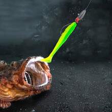 90 Stücke Premium Angelzubehör Set - Paddelschwanz Swimbait, Fischaugen Stopp Perlen, Crankbait Haken - vielseitig für Süß- und Salzwasser, beständiger Edelstahl & Silikon, mit transparenter Aufbewahrungsbox