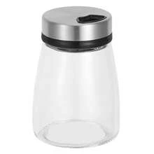 Caja de especias, botella de vidrio, dispensador de especias de cocina, bandeja para empanizar, coctelera, botella de especias, tarro de especias para acampar