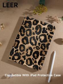 猎豹，豹纹豹纹平板保护壳，兼容 iPad 7/8/9/10.2 英寸、iPad 第 10 代、Galaxy Tab，具有自动睡眠/唤醒功能 - 彩色 - 查看 1