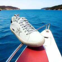 GONR Mocasines tipo estrella GONR Zapatillas casuales retro minimalistas (el tamaño corre grande, subir medio número), suela interior transpirable con aumento de altura de 2 cm, suela delgada cómoda, zapatos planos ligeros, unisex