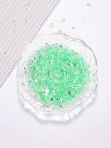 2MM-6MM, 5 Sizes Mix, 2000pcs/Pack, Non-HotFix, Multi Colors, Glue On Round Flatback Crystal Rhinestones Gems Jewelry Beads DIY Diamond Design Accessories Glitter Decal Decorations For Phone Cover,Clothes,Bag,Shoes, Handicraft Products.