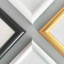 1 pièce ou 5 pièces Cadre photo minimaliste de haute qualité, facile à installer, convient pour la décoration de la maison, Halloween, Noël. Peut afficher des paysages, des photos, des portraits