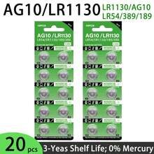 AG10 LR1130 SR1130 1.5V Alkaline Button Cell Battery 10-50PCS High Capacity Replacement For LR54 Watches Calculators Laser Pointers Toys Key Fobs Medical Devices Long Lasting Power
