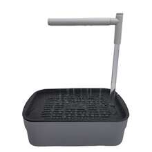 1pc Large Bird Shower Circulating Water Fountain For Parrots Outdoor Garden Bath