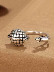 1 pezzo Anello regolabile con sacchetto profumato a forma di gatto, stile vintage, accessorio elegante come regalo per le donne