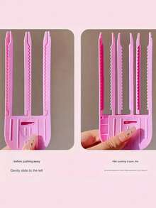 2 Stücke/1 Stück flauschige Haarspangen, Locken Pony Spangen, Haarwurzel Volumen Spangen Set für Frauen, Mode Haar Locken Spangen, Haarstyling Set, Haarstyling Werkzeuge, Schönheits-Accessoires für Zuhause, Geschenke, Haarstyling Werkzeuge für Friseur Salon, Schönheits-Reiseprodukte, Haarpflege, Haaraccessoires - Verschiedenfarbig - Übersicht 6