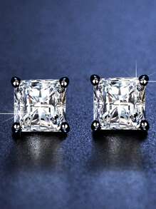 1 paire de boucles d'oreilles clip magnétiques hypoallergéniques de 6 mm sans perçage, convenant pour le port quotidien des hommes, les cadeaux de Noël, du Nouvel An, de la Saint-Valentin et de Pâques
