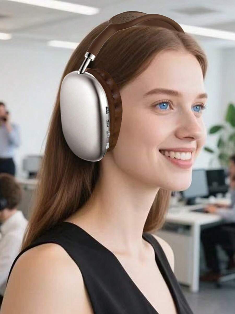 AKKHOO Casque Sans Fil Supra-Auriculaire Avec Jerry 5.3, Longue Autonomie, Convient Pour Une Utilisation Au Bureau Et Écoute De Musique, Aussi Pour Les Jeux E-Sports