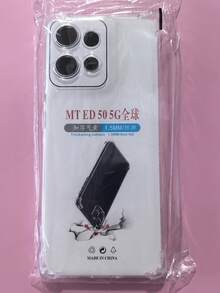 1 件透明手机壳适用于 Moto、OnePlus、Nothing 系列，简约纯色手机保护套，轻巧防摔 TPU 外壳（军用级防摔保护）防水防震防刮 - 無色 - 查看 59