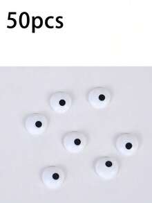 10/50/100pcs Halloween Themed Cake Decorations Eyeball Sprinkles, Cartoon Eyeball Decorations, Red Eyeball Baking Cake Decor Toppers, Cupcake Decorations, Cookies Ice Cream Dessert Decor, Suitable For Holiday Celebrations, Birthday Parties - Multicolor - View 14