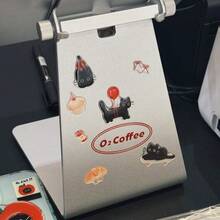 Ins韩版简约可爱黑猫气球果冻贴纸果冻浮雕DIY贴纸适用于日记本手机壳剪贴簿 - 彩色 - 查看 2