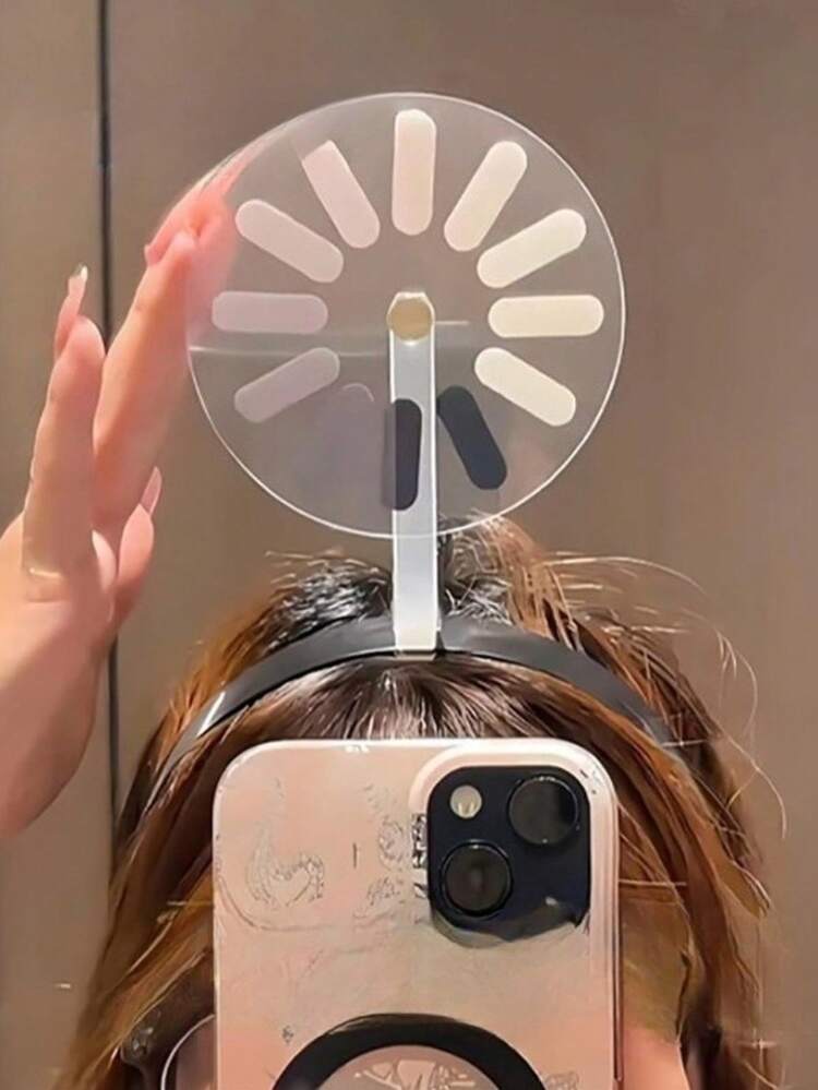 2pcs Creative Downtime Hairpin Hair Accessories Ring Hairpin Loading Funny Headband, Claw Clips, Hairstyling Set, Gifts, Hair Clip - Multicolor - View 6