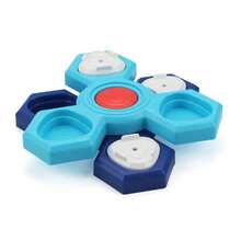 1 Stück Mehrstufiger drehbarer Puzzle-Futternapf, interaktives Haustier-Spielzeug, Anti-Würge-Langsam-Fütterungsrotationsschale, Hunde-Intelligenztrainings-Spielzeug