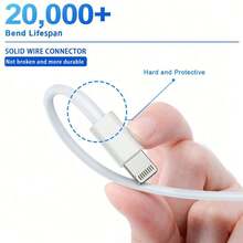 5pcs/Set 1m/3.3ft Extra Long Fast Charging & Data Sync USB Cable Compatible With IPhone 14 Plus/13/12/11 Pro Max/Mini/XS MAX/XR/XS/X/8/7/6 Plus IPad