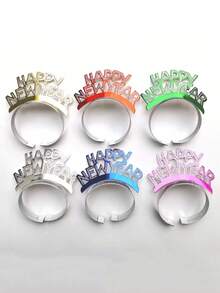 شريط رأس لحفلة رأس السنة الجديدة 2026، شريط رأس للصور التذكارية، مشبك شعر مزين بالبودرة الذهبية