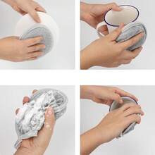 Longzhuo Paños de Alambre de Doble Capa para Húmedo y, Nuevos Paños de Alambre Multiusos Reutilizables, Esponja de Alambre para Fregadero y Cocina (15) - 5 - Ver 8