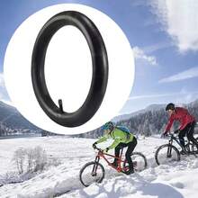 2Pcs 20 X 4.0 Inch Inner Tube For Fat Mountain MTB Bicycle Bike / Car Tyre Valve - Negro - Ver 5