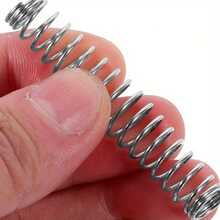 3 件套不锈钢弹簧修枝剪替换套装，左右花园修枝剪修理套件，耐用修枝剪弹簧修理配件 - 銀色 - 查看 2