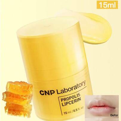 CNP Son dưỡng môi mật ong Hàn Quốc 15ml, Propolis Lipcerin 01 Original, dưỡng ẩm lâu dài 12 giờ, mặt nạ môi Manuka dùng qua đêm, cấp ẩm chuyên sâu 12 giờ, sản phẩm chăm sóc da Hàn Quốc.
