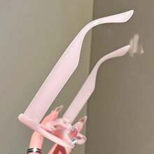 Oversized Cat Eye Fashion Glasses For Women Y2K Fashion Street Style Props Glasses Vacation Beach Party - 粉色 - 查看 9