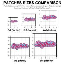 1/3/5pcs Custom Embroidered Name Patches – Personalized Iron On / Sew On Fabric Patch 3-6 Inch, Stylish Letter Embroidery Badge For Jackets, Hats, Backpacks, DIY Clothing Decorations, Unique Gifts For Mother's Day, Birthday, Graduation & Christmas - Multicolor - View 7