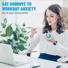 3 piezas Pelotas de ejercicio para muñeca y mano de adulto, Pelotas de gel de tri-densidad para relajar, Pelota de amasado para la ansiedad y el estrés, Pelota anti-estrés de gel con tres densidades (diferentes fuerzas), Escuela, Vuelta al colegio, Viaje, Artículos esenciales de viaje, Artículos esenciales del hogar, Spa, Herramienta de masaje, Masaje, Masajeador, Spa