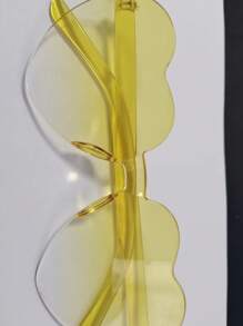 1/6/12/20 Pairs Heart Shaped Candy Color Rimless Fun Heart Party Glasses For Women Men Party Favors - Pink - View 10