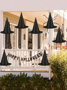 12pcs Witch Hats Halloween Decor Accessories Thickened Bulk Halloween Decorations Outdoor Indoor Decor For Home Porch Yard Ceiling Spooky Halloween Party Ornaments Good Halloween Stuff Essential Halloween Props Good Halloween Gifts Halloween Room Decor Halloween Decor Home Halloween Party Gift