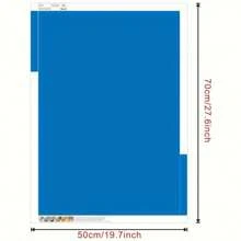 5D Diamond Painting Kit - Mystical Fairy Theme | Round Acrylic Diamonds | DIY Craft Mosaic Art | Complete Diamond Art Set | Numbered Canvas 20x20cm | Frameless Creative Gift For Special Occasions - Multicolor - View 11