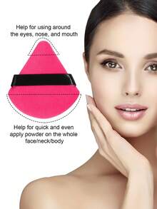 MAANGE 30 piezas/35 piezas Juego de brochas de maquillaje profesional, herramientas de maquillaje con cerdas de brocha suaves para un fácil transporte, brocha para base, brocha para sombra de ojos, brocha para cejas, 2 piezas de borlas triangulares para polvo, juego de brochas para viaje, juego de brochas, kit de brochas de maquillaje, juego de maquillaje completo, set de brochas de maquillaje, kit de maquillaje completo, set de regalo de maquillaje - Rosa - Ver 11