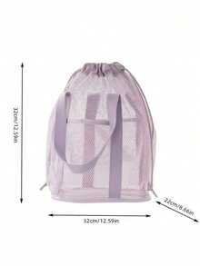 Sac de douche en maille léger, sac de toilette, portable, séchage rapide et respirant, léger, sac de toilette de voyage, facile à transporter, avec poignée à fermeture éclair, organisateur de toilette et de salle de bain portable avec technologie de séchage rapide, sac de toilette portable pour la gym et les voyages (le matériau est soumis aux spécifications du produit réel). Sac essentiel de voyage pour les fournitures scolaires, les vacances, les vacances, le retour à l'école, le sac de lavage, le sac de toilette imperméable - Multicolore - Voir 11