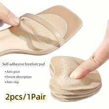 2/4/6pcs Anti-Slip Sandal Pads & Forefoot Cushions, Enhance Comfort For High Heels, Suitable For Various Types Of Shoes-Insole Sports,Insole Silicone,Arch Support Insole