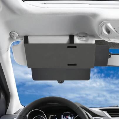 Upgraded Car Sun Visor Extender With Side Sun Shades, Anti-Glare Driving Sun Visor