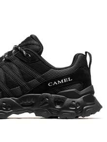 CAMEL CROWN Giày leo núi chống trượt ngoài trời dành cho nữ, giày thể thao ngoài trời thoáng khí, giày leo núi chống trượt - màu đen - Xem 2