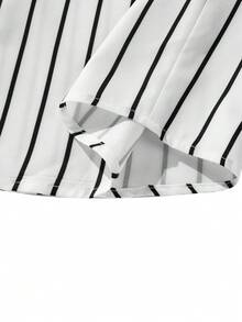 男士白色 Old Money 男士长袖衬衫，秋季 - 白色 - 查看 8