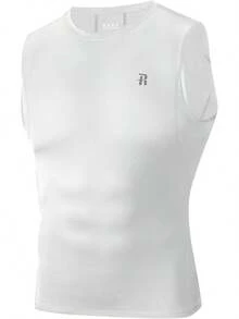GYHSRunhit Sleeveless Compression Shirt Men Top Athletic Muscle Shirts Men - 白色 - 查看 12