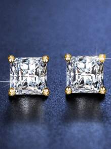 1 paire de boucles d'oreilles clip magnétiques hypoallergéniques de 6 mm sans perçage, convenant pour le port quotidien des hommes, les cadeaux de Noël, du Nouvel An, de la Saint-Valentin et de Pâques