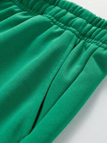 Calça Casual Masculina de Perna Larga