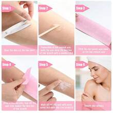 50pcs/100pcs/200pcs Pack Wax Strips For Hair Removal, Waxing Accessories, Hair Products And Accessories For Barber Salon Beauty Travel Essentials,Elegant European Style, Modern Style, Birthday Party, Autumn Elements, Middle Eastern National Day, Halloween