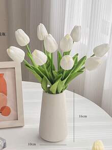 10 bông hoa tulip nhân tạo nhiều màu, hồng nhạt, hồng và trắng, thích hợp cho vườn ngoài trời, trang trí trong nhà, bình hoa, cây giả, mọi mùa, trang trí nhà cửa, trang trí đám cưới, hoa cưới, hoa đeo tay, cổng vòm, tiệc tùng, quà tặng, giáng sinh, lễ tạ ơn, trở lại trường, ngày lễ tình nhân, ngày nhà giáo, ngày của mẹ, phòng, nhà, tường, phòng tắm, phòng ngủ, phụ kiện bàn làm việc, đồ dùng đám cưới, phòng khách, văn phòng, nhà bếp, quà tặng tiệc tùng, quà tặng phù dâu - Nhiều màu - Xem 8
