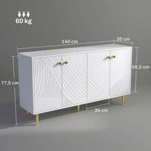 Storage Cabinets - White - View 3
