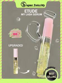 ETUDE My Lash Serum 9g | Gentle Daily Lash Treatment | Lightweight Nourishing Formula For Natural Lashes | Precision Applicator | Pre-Makeup Prep |K-Beauty | Korean Makeup | 9g/0.32oz