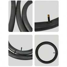 2Pcs 20 X 4.0 Inch Inner Tube For Fat Mountain MTB Bicycle Bike / Car Tyre Valve - Negro - Ver 9