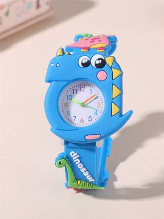 Cute Dinosaur Pattern Cartoon Children's Watch, Student Watch