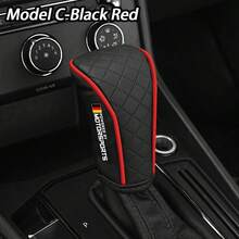 PU Leather Car Shift Handle Cover Gear Lever Decor Protective Cover For Audi For BMW For Mercedes Benz For VW For - one-size - View 20