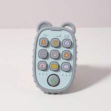 Baby Silicone Squeeze Teether, Infant Chewable High Temperature Sterilizable Pacifier Teething Toy - Multicolor - View 11