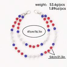 Wallet Chain Layered Pants Chains For Men Women Baseball Punk Jeans Key Chain Exquisite Rhinestone Pocket Chain Gifts For Baseball Players Lovers