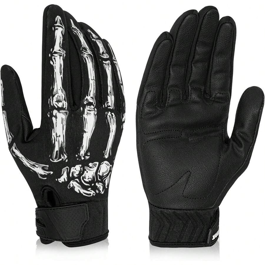 Guantes de Invierno para Hombres y Mujeres - A-115 Frío-(75% Caliente) Negro - Ver 1