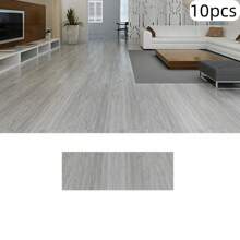 10 件 15.2x40 厘米复古木纹自粘地板贴纸 - 防水、防滑、可剥离粘贴树脂墙贴，适用于客厅、卧室、浴室、餐厅、教室、办公室、橱柜、厨房、贴纸、墙贴花、乙烯基贴花，用于家居装饰、春季装饰品，让您的家焕然一新，拉玛装饰贴纸地砖地板地砖自粘地砖剥离粘贴客厅装饰房间装饰 - 彩色 - 查看 17