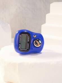 1pc Mini Tally Counter, Cute Portable Finger Ring Counter With High-Quality Design, Handheld Electronic Display, Silent Button, Multi-Channel, Durable - Multicolor - View 12